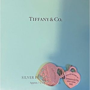 Authentic Beautiful Tiffany &Co charms